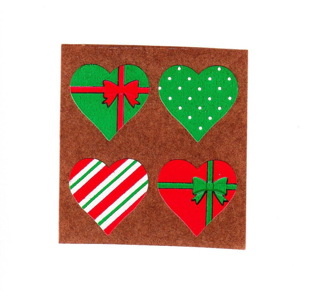 NEW, NIP, Sandylion Red Heart Stickers, Love, Scrapbooking