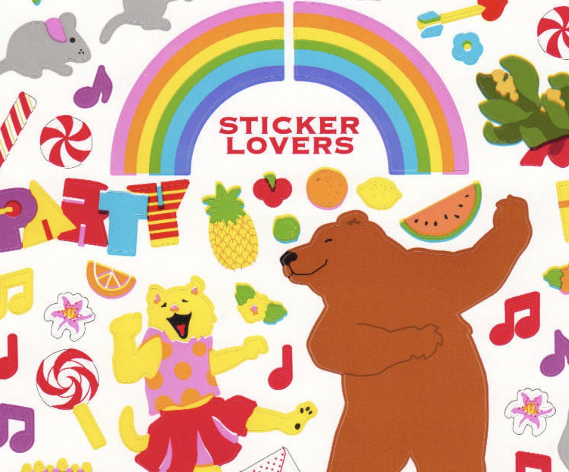 ジャンボ ヴィンテージ ミセス グロスマン ステッカー ラバーズシート