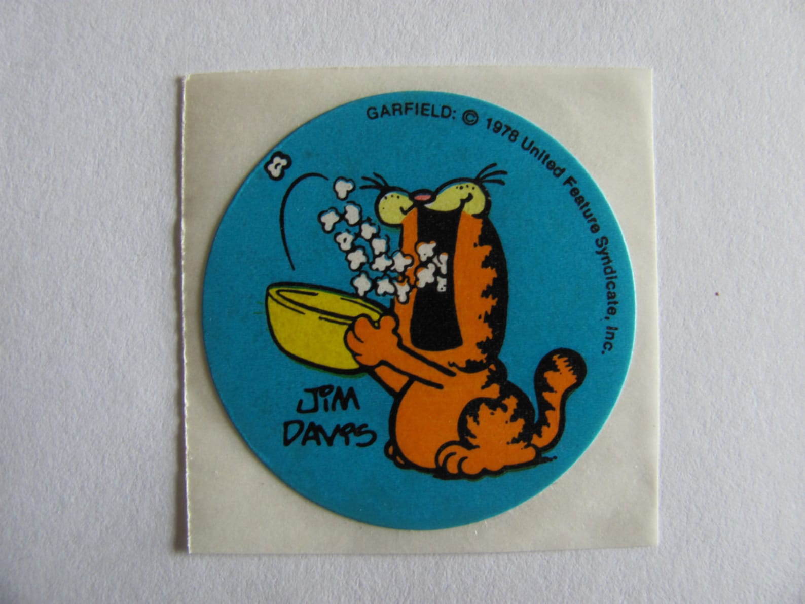 Vintage Trend Scratch and Sniff Popcorn Sticker 1978 Etsy