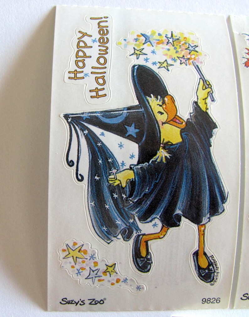 Cute Suzy's Zoo Vintage Stickers You Choose Raccoon Duck Etsy