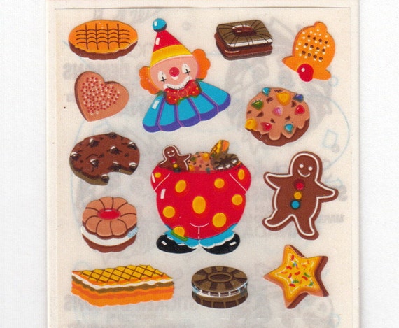 Vintage 1980s Sandylion Baking Sticker Mod