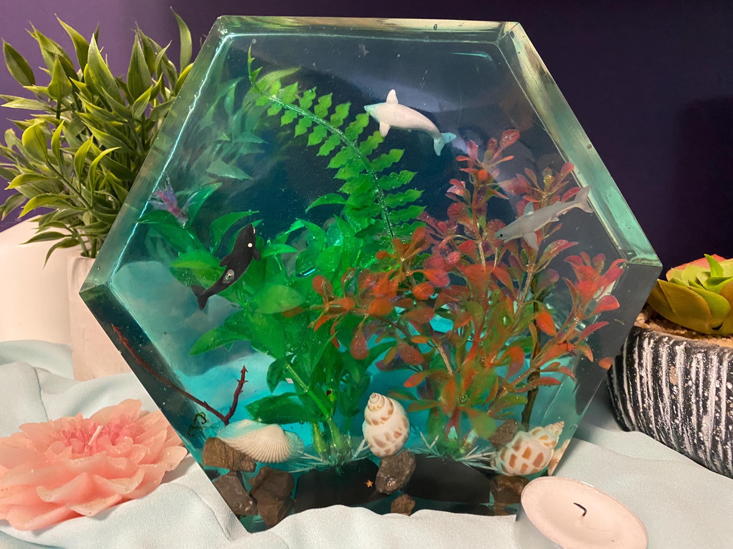 Fake fish tank - Etsy.de