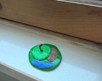 Clay Golf Course Magnet