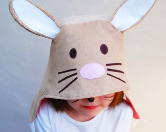 Bunny rabbit kids hat