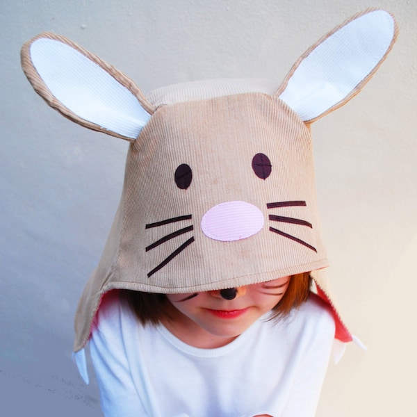 Bunny rabbit kids hat