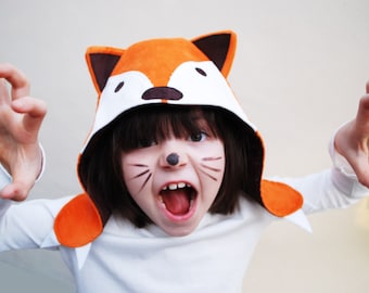 wild things fox hat for children