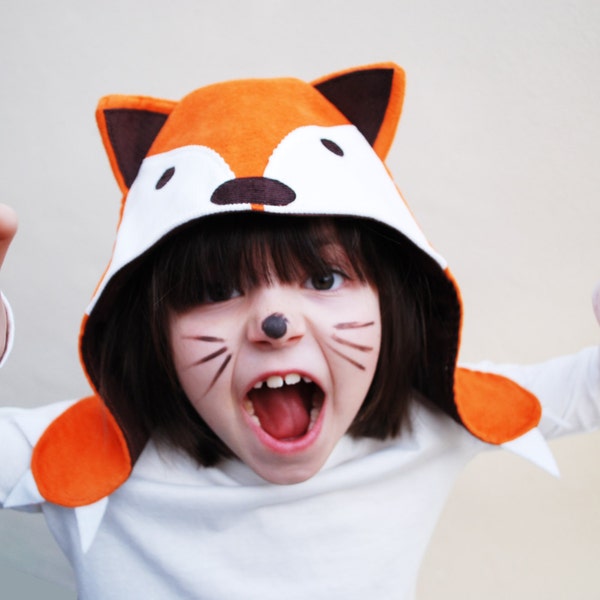 wild things fox hat for children