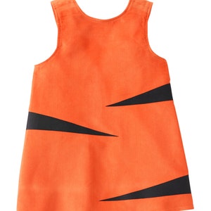 Tiger girls pinafore dress image 3