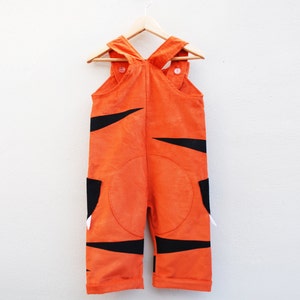 Tiger dungaree overall image 3