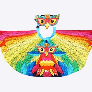 Rainbow bird festival carnival outfit image 3