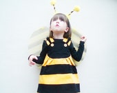 Honey BEE Hummel Kleinkind Mädchen Kleid-Größen 6m-1t-2t-3t-4t-5t-6t