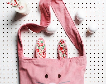 Childs Easter bunny ears messenger bag