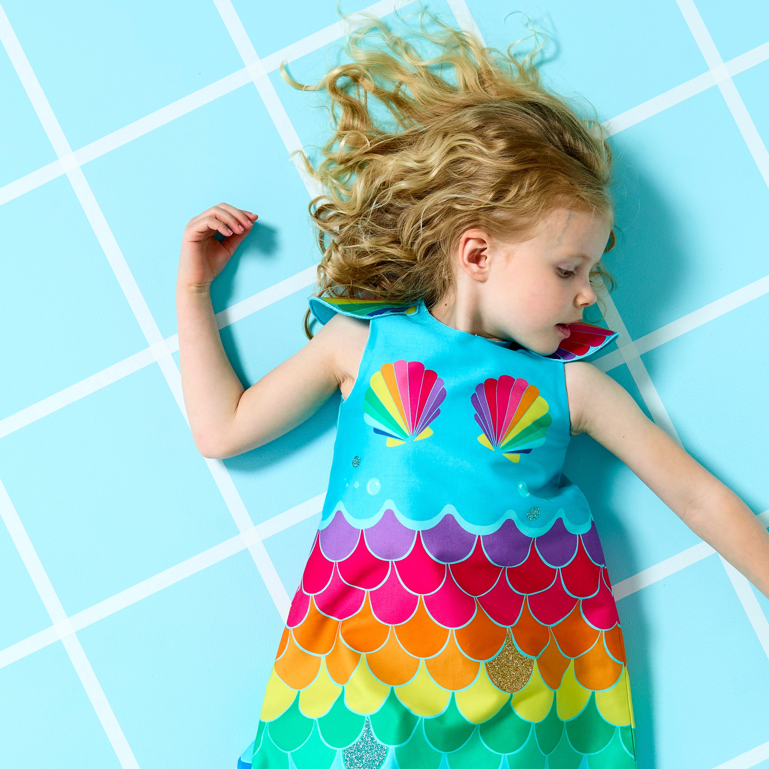 Mermaid dress shop for little girl