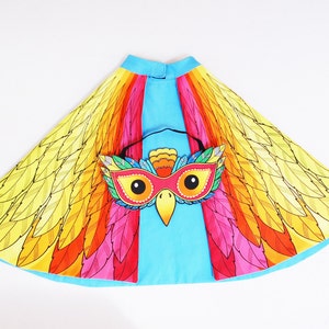 Rainbow bird festival carnival outfit image 4