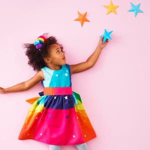 kids disco party dress