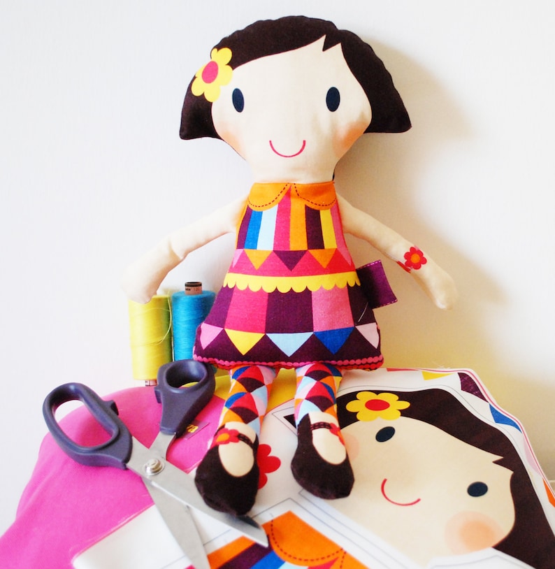 Doll Craft Kit Make Your Own DIY Personalised Rag Doll | Etsy