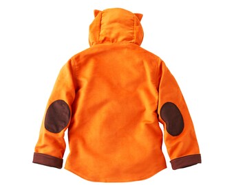 Clothing Boys Clothing Jackets & Coats Wild Things fox coat jacket kids in orange moleskin dress up 