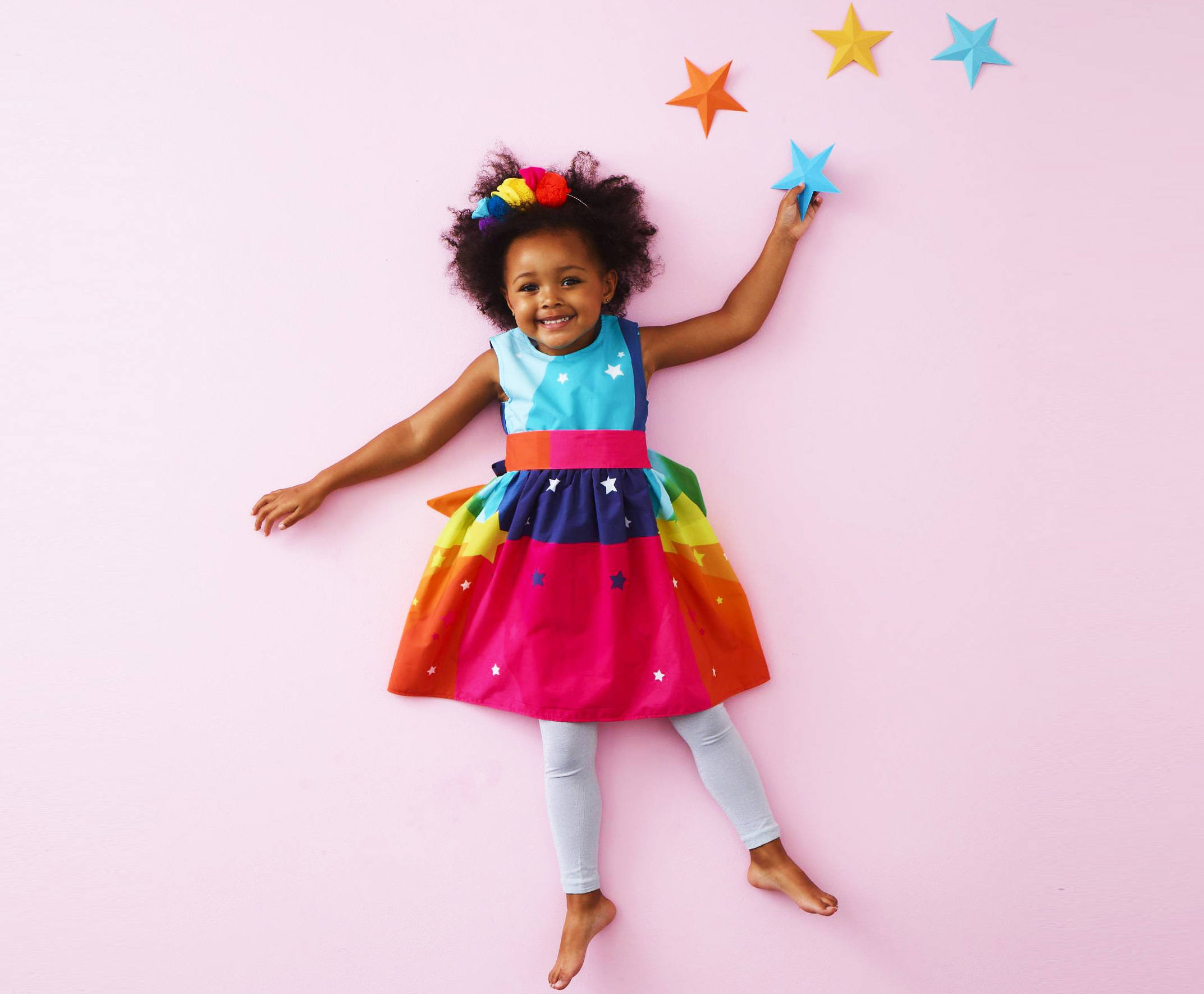 Kids disco dress top