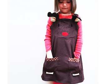 Reindeer Girls Dress costume