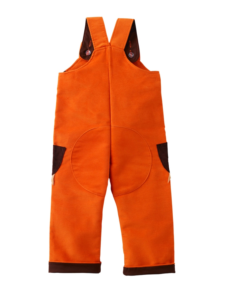 Kids fox dungaree overalls | Etsy