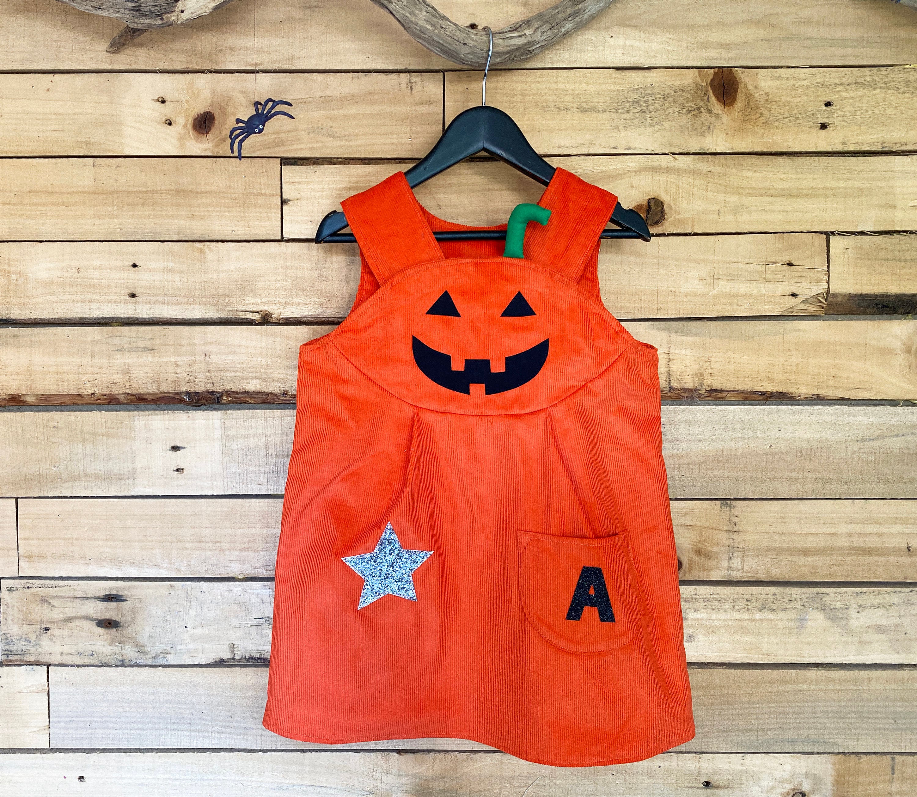 jersey pumpkin dress Girls Short Sleeve Intarsia Striped Pumpkin Dress - Perfect Pumpkin - WHITE