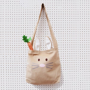 Sac de personnage de lapin de Pâques