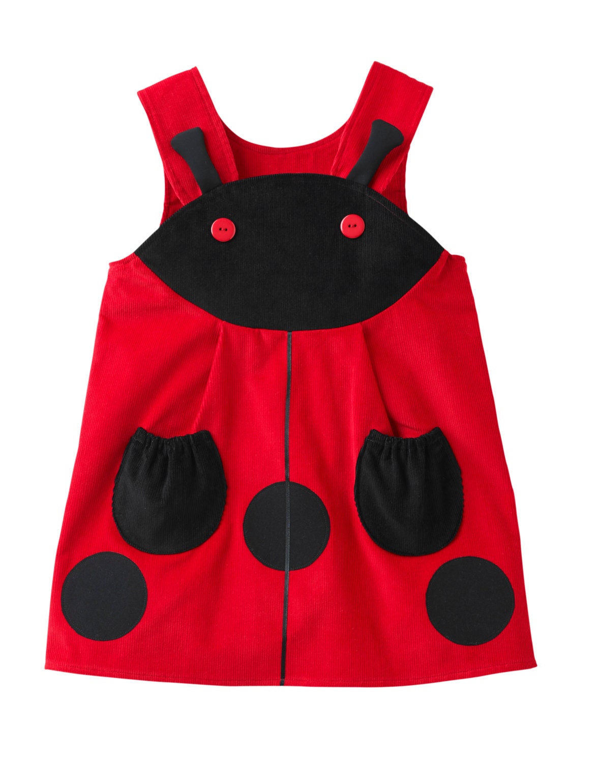 Girls Ladybug Costume, Baby Toddler Halloween Costume – Needles Knots n Bows