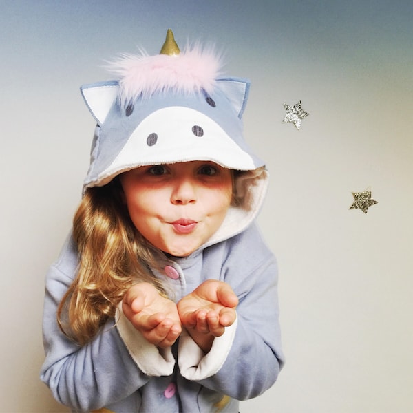 Wild Things Magische Einhorn Mantel Jacke für Kinder