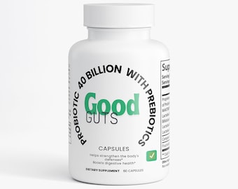 Good Guts - Probiotic 40 Billion with Prebiotics