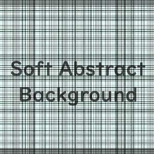 May include: Abstract background with a grid pattern of black lines on a light blue backdrop. The text "Soft Abstract Background" is overlaid on the image in a dark gray font.
