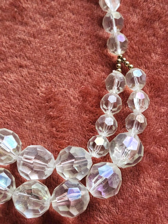 Chunky, Beaded Multistrand Statement Necklace - image 4