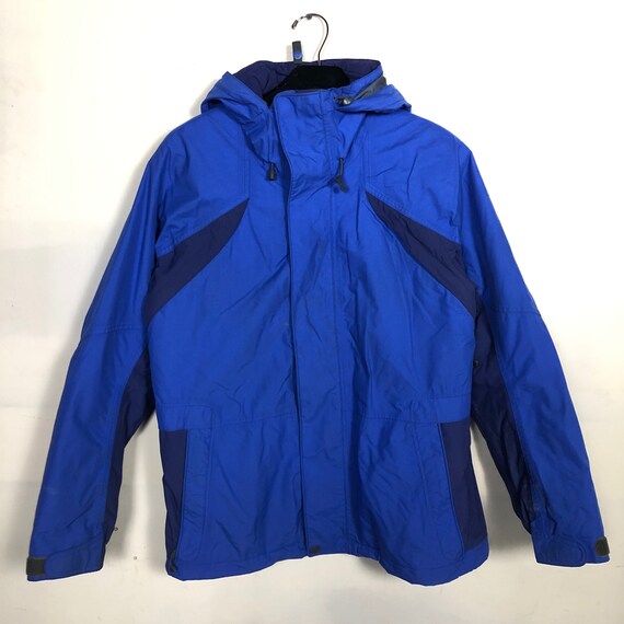 Vintage Nike ACG Blue Shell Parka Jacket Mens SZ M