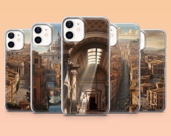 Greece Roman era Phone Case Gold Luxury Cover for iPhone 17 Pro, 16, 15, 14, 13, 12 Samsung S25, S24, S23, S22, A56, A55, Pixel 10 Pro, 9, 8
