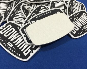 Parche de PVC personalizado de Downing Wellhead - Parche de goma táctico 3D