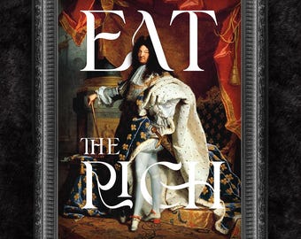 Weibliche Wut — “Eat The Rich” | Dark Feminist Kunstdruck