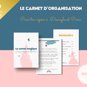 Planner organisation séjour Disneyland Paris – Guide PDF famille – Checklist, itinéraires & budget