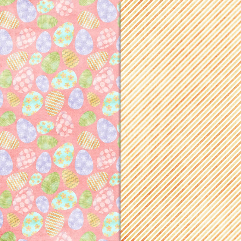 Digital Scrapbook Paper Pack Instant Download - "easter Parade" -10 12 ...
