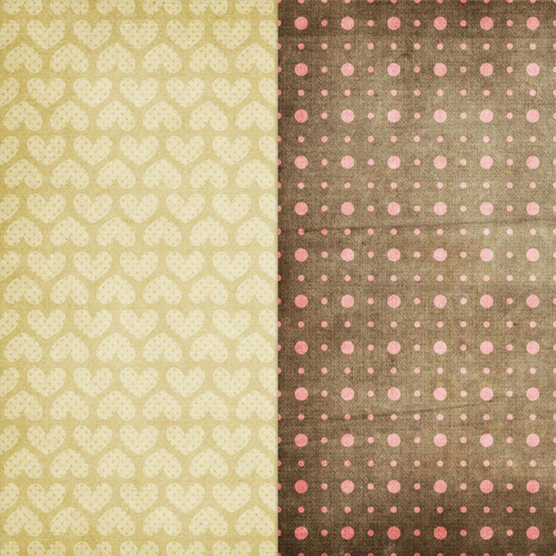 Digital Scrapbook Paper Pack, Roses Are Red 10 12 X 12 Instant Download