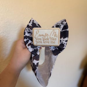 Je ziet eruit alsof je van me houdt met hoofdband met patch