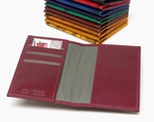 Leather Passport Cover with Card Slots