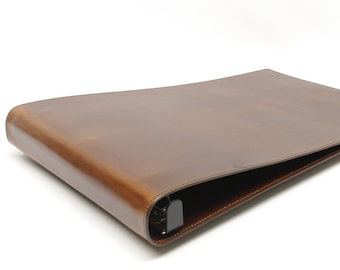 Leather 3 Ring Binder - LEDGER Size (11 x 17 inch) - 1/2 inch, 1 inch, 1 1/2 inch