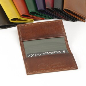 Porte-cartes en cuir