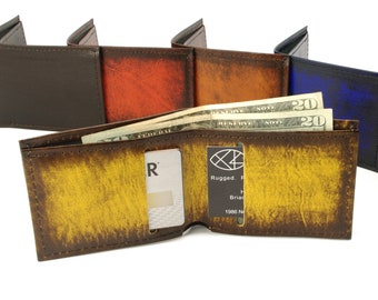 Minimalist Leather Bifold Wallet