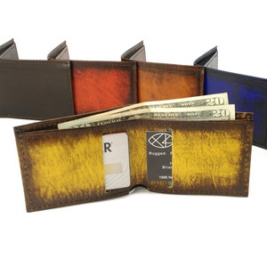 Minimalist Leather Bifold Wallet