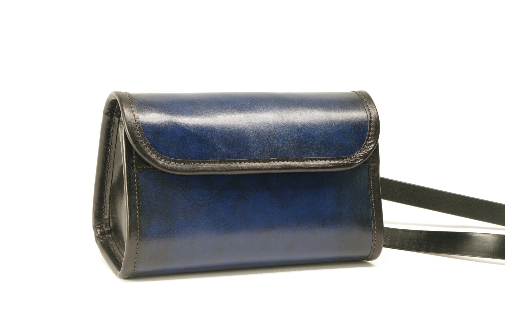 Small Leather Messenger Crossbody Purse