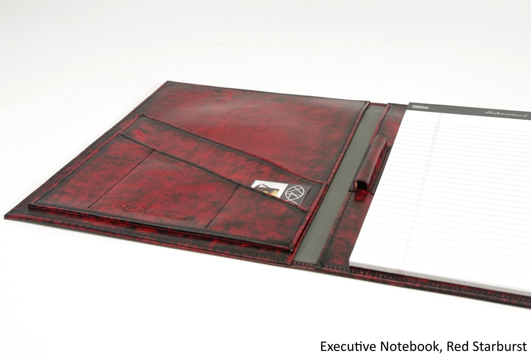 Executive Leather Notebook Cover For 8.5 x 11.75 inch Notepads