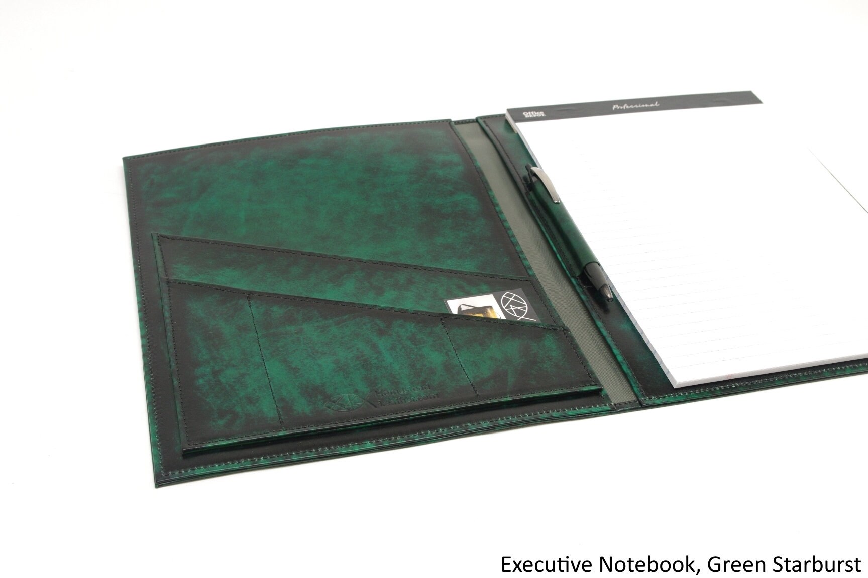 Executive Leather Notebook For Standard Notepads (2 sizes)