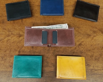 Minimalist Leather Bifold Wallet