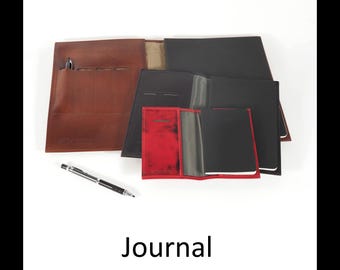Leather Moleskine Journal Cover (3 sizes)