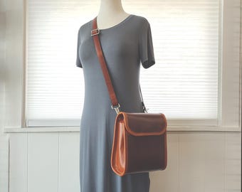 Small Leather Messenger Bag